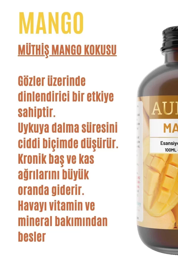 Toptan Mango Saf Esansiyel Uçucu Koku Yağı