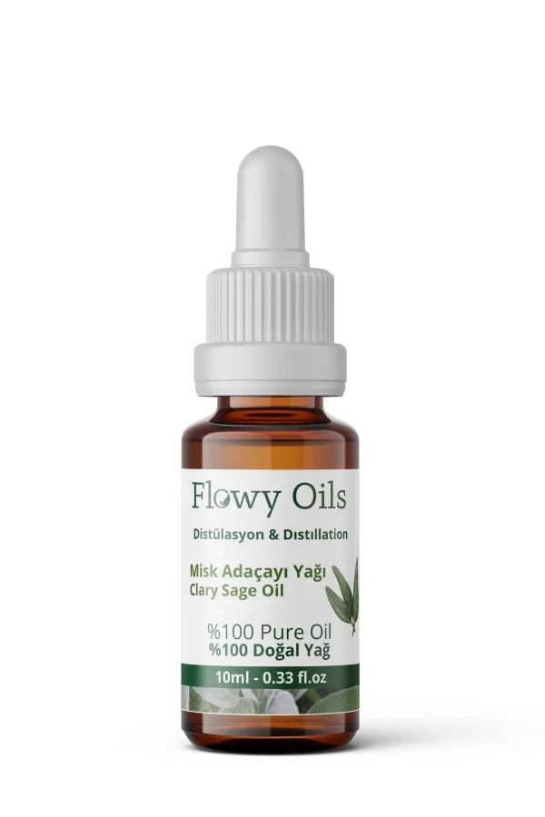 Toptan Misk Adaçayı Yağı %100 Doğal Bitkisel Uçucu Yağ Clary Sage Oil 10ml