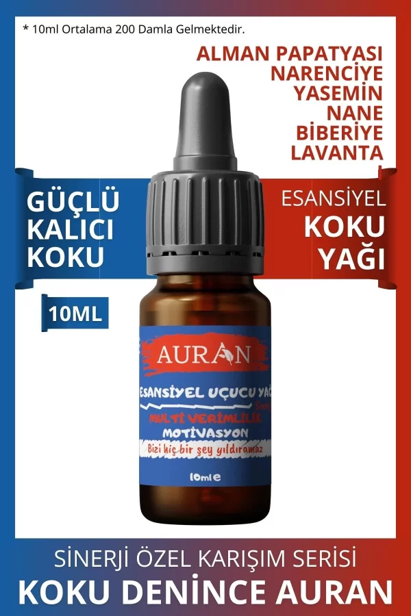 Toptan Multi Verimlilik Motivasyon Sinerji Karışım Esansiyel Uçucu Koku Yağı 10ml