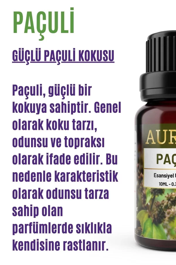 Toptan Paçuli Saf Esansiyel Uçucu Koku Yağı