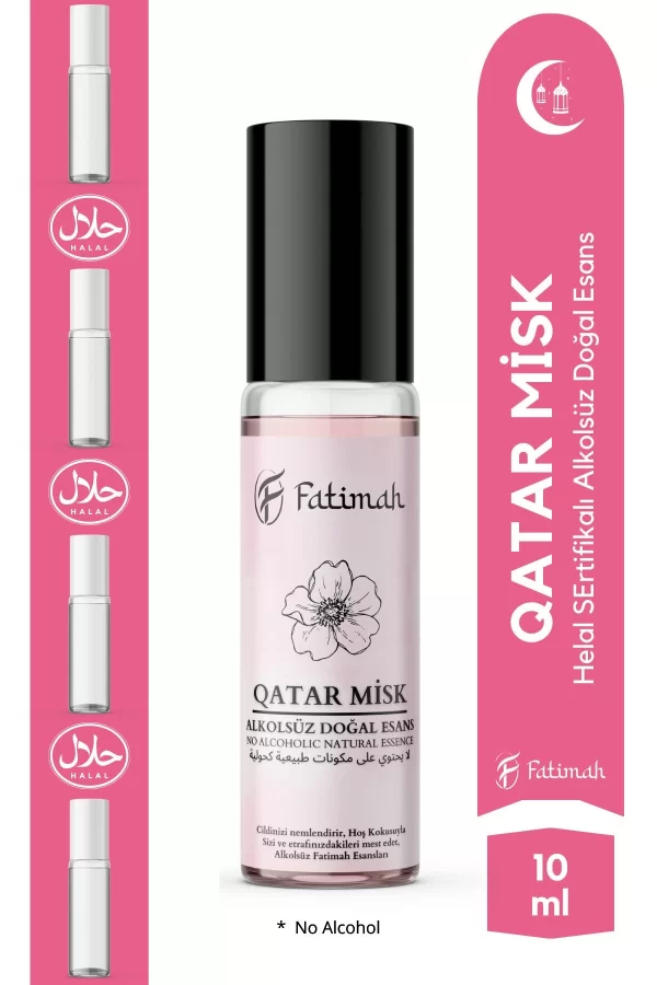 Toptan Qatar Misk Kokusu Doğal Esans Alkolsüz Esans Esansiyel yağ Roll On Esans Natural Essence 10ml