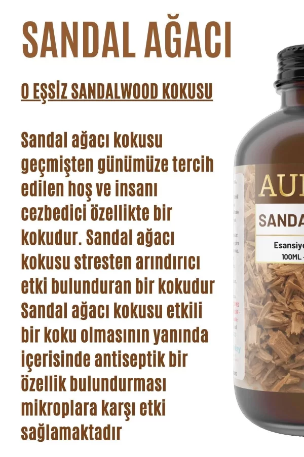 Toptan Sandal Ağacı Saf Esansiyel Uçucu Koku Yağı