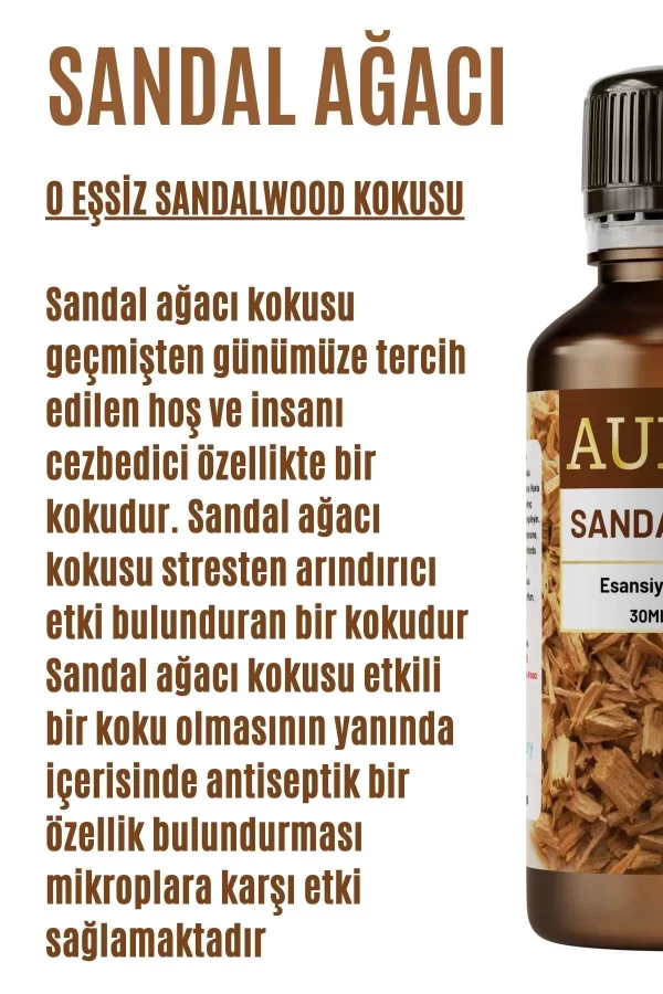 Toptan Sandal Ağacı Saf Esansiyel Uçucu Koku Yağı