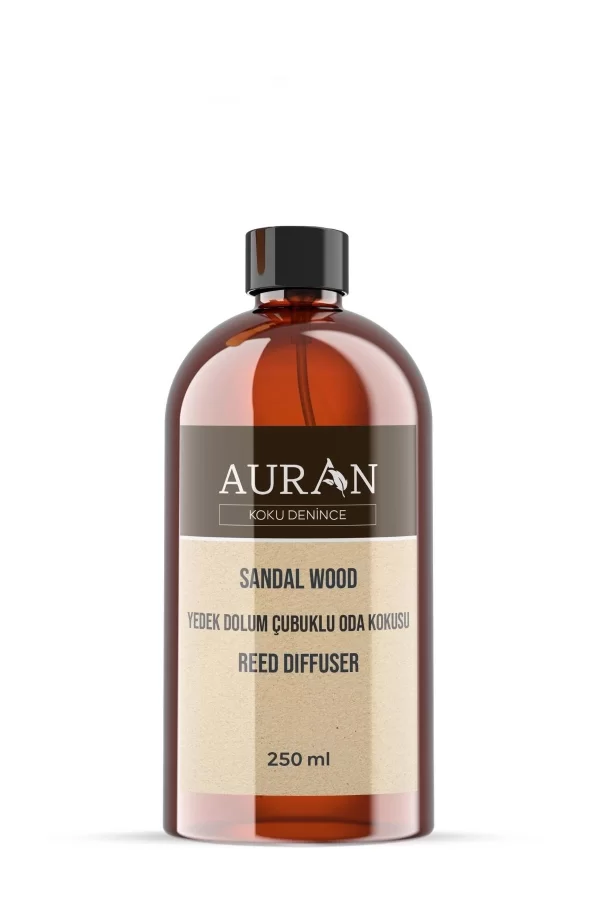 Toptan Sandal Ağacı Yedek Çubuklu Oda ve Ortam Kokusu Esansı Yedek Dolum Şişe Sandalwood Refill