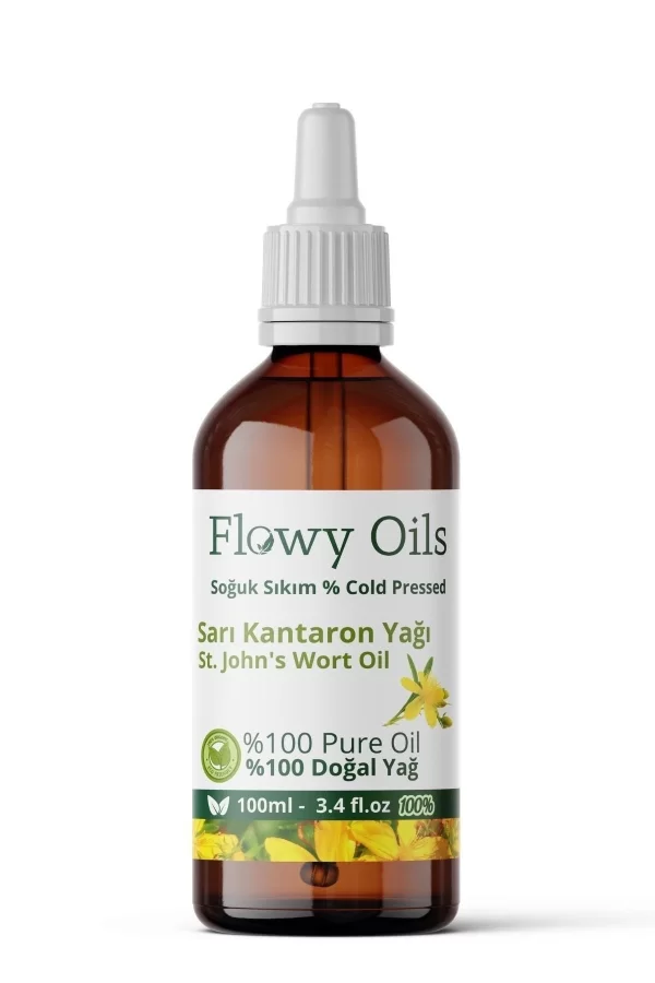 Toptan Sarı Kantaron Yağı %100 Doğal Bitkisel Sabit Yağ St. Johns Wort Oil 100ml