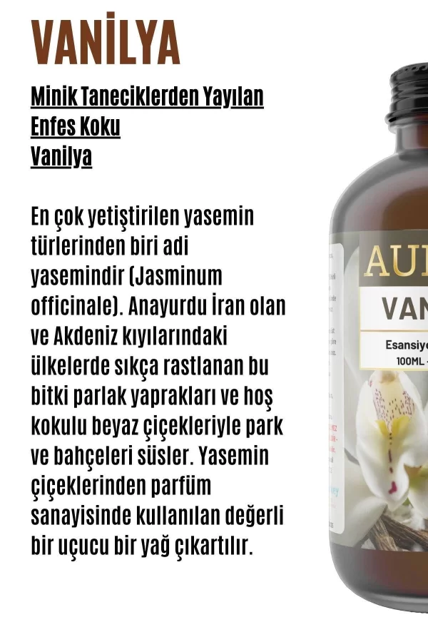 Toptan Vanilya Saf Esansiyel Uçucu Koku Yağı