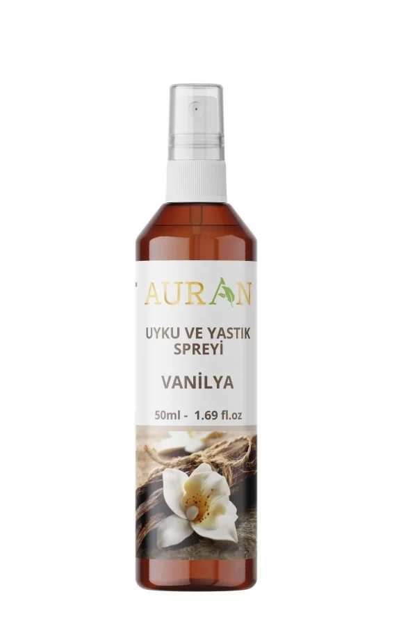 Toptan Vanilya Uyku Ve Yastık Spreyi Rahatlatıcı Uyku Ve Dinlenme Spreyi 50ml