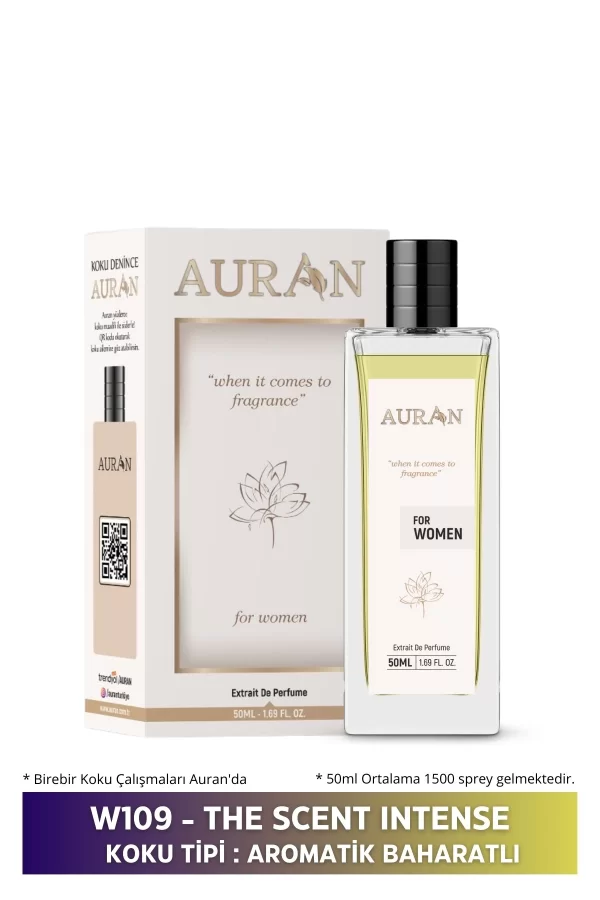 Toptan W109 - The Scent Intense Kadın Parfüm AROMATİK  50ml