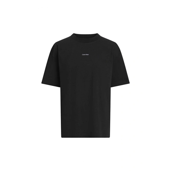 Calvin Klein % 100 Pamuk Boyfirend Fit Sıfır Yaka T Shirt