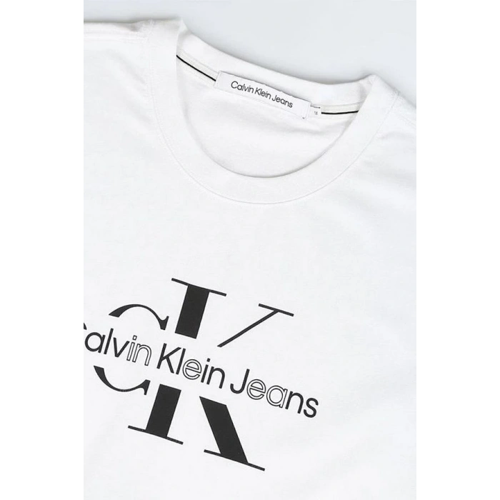 Calvin Klein DISRUPTED OUTLINE MONOLOGO TEE