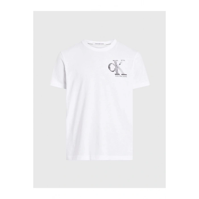 Calvin Klein Pamuklu Regular Fit Bisiklet Yaka T Shirt