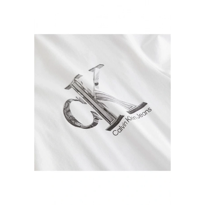 Calvin Klein Pamuklu Regular Fit Bisiklet Yaka T Shirt