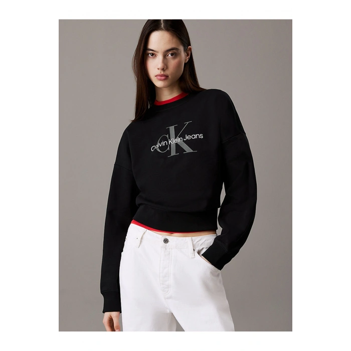 Kadın Siyah Sweatshirt