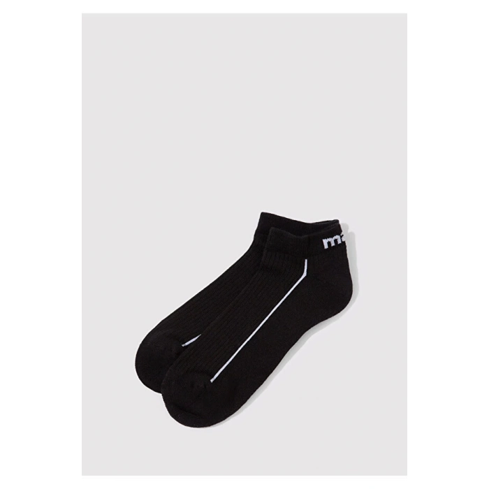 Mavi Siyah Patik Çorap