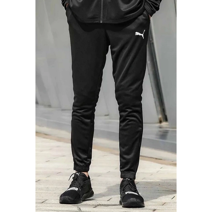 Puma Günlük Kullanıma ve Antrenmana Uygun Erkek Siyah Eşofman Altı