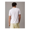 Calvin Klein Beyaz Yuvarlak Yaka Erkek T-Shirt