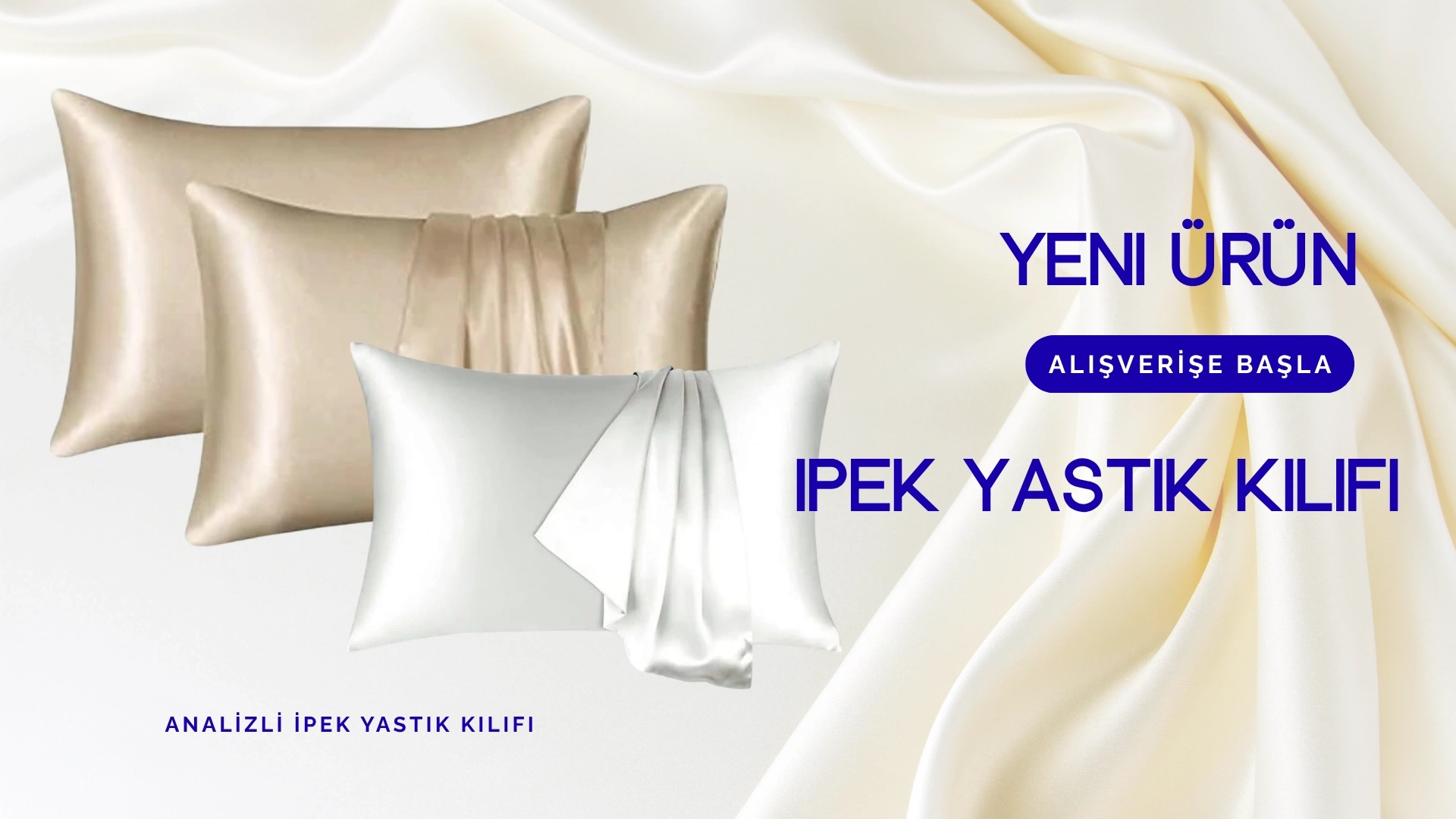 Manşet İpek Yastık Kılıfı