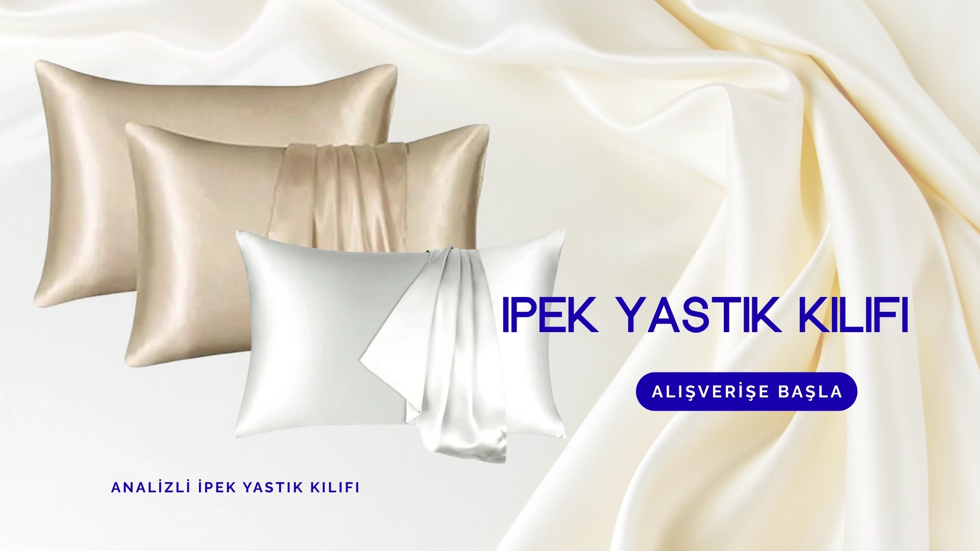 Manşet İpek Yastık Kılıfı