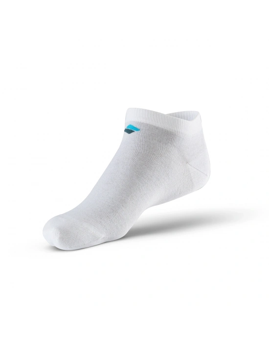 Gümüş Terapi Patik Çorap / Unisex Beyaz