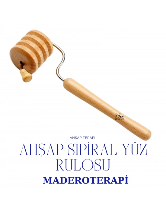 1Sen Art & Beauty 4 lü Işıltı Seti -(Hint yağı -Göz Çevresi Soğutucu Masaj Aleti – Ahşap Masaj Aleti -Sedef Kaşık) Şişlik, Morluk ve İnce Çizgi Karşıtı Metal Roller