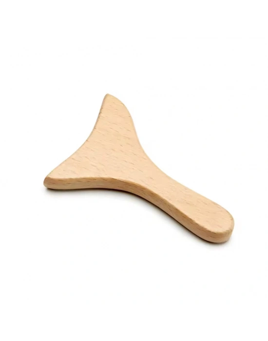 Maderoterapi Gua Sha Ahşap Masaj Aleti - Yüz Masaj Aleti