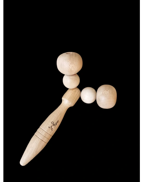 Maderoterapi İç Kol-Baldır- Bacak roller Ahşap Masaj Aleti