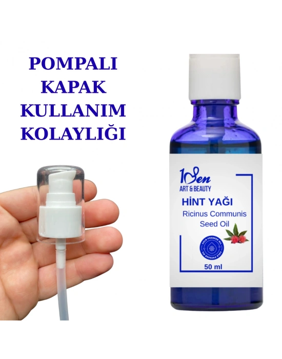 Hint Yağı %100 Hekzansız (Ricinus communis L) – Zihin, Beden ve Cilt İçin Doğal Yenilenme Yağı