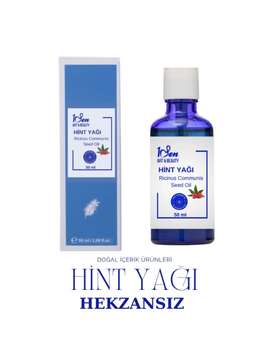 Hint Yağı %100 Hekzansız (Ricinus communis L) – Zihin, Beden ve Cilt İçin Doğal Yenilenme Yağı
