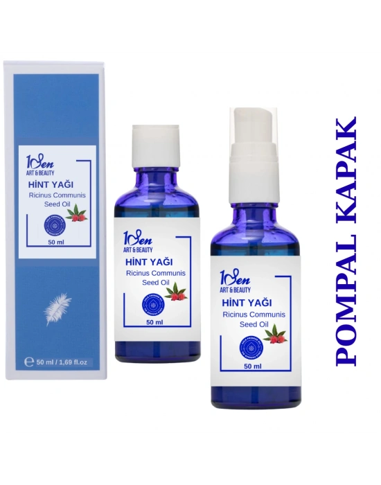 Hint Yağı %100 Hekzansız (Ricinus communis L) – Zihin, Beden ve Cilt İçin Doğal Yenilenme Yağı