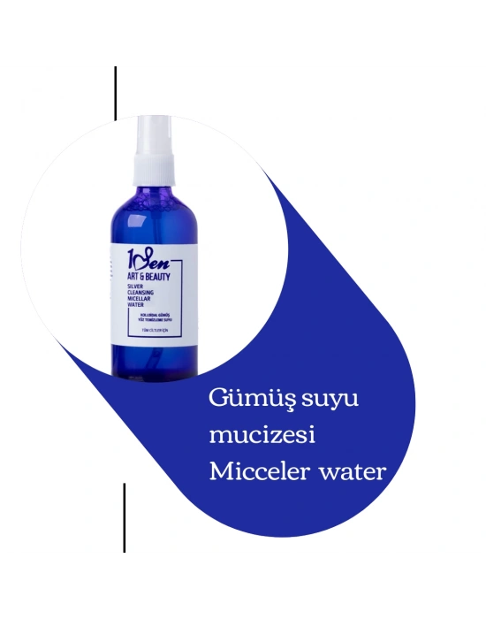 Kolloidal Gümüş Suyu Micellar Yüz Temizleme Toniği