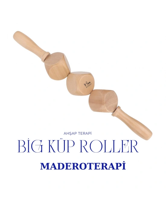 Maderoterapi Profesyonel Ana Set 10lu Ahşap Masaj Aleti