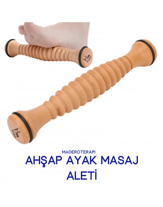 1Sen Art & Beauty Maderoterapi Ayak Masaj Aleti Roller