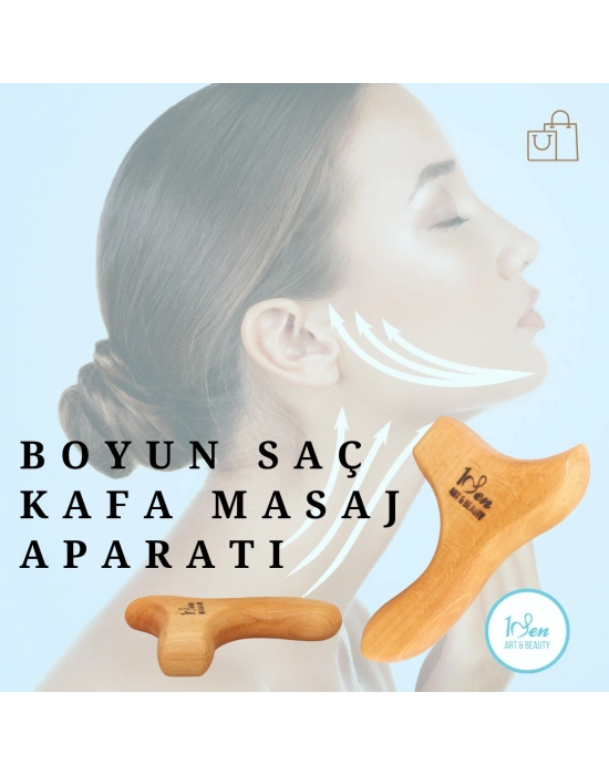 Maderoterapi Baş Boyun Saç Masaj Aleti