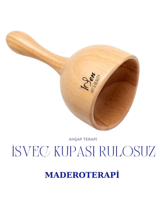 Maderoterapi İsveç Kupası Ahşap Masaj Aleti