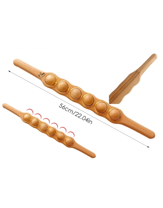 Maderoterapi Derin Doku Masaj Silindiri Döner Başlık