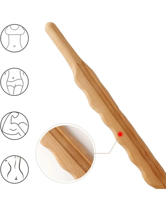 Maderoterapi Derin Doku Masaj Silindiri Döner Başlık