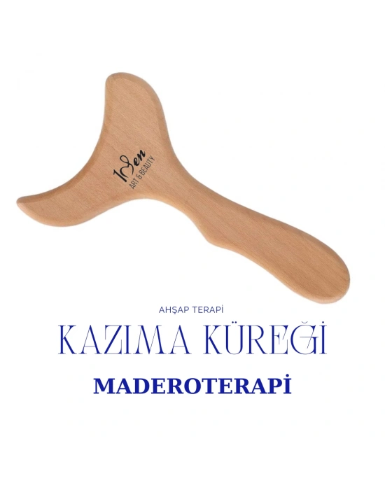 Maderoterapi Kazıma Küreği Balık Ahşap Masaj Aleti