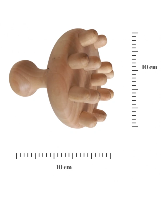 Maderoterapi Mantar Kupa Ahşap Masaj Aleti