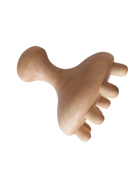 Maderoterapi Mantar Kupa Ahşap Masaj Aleti