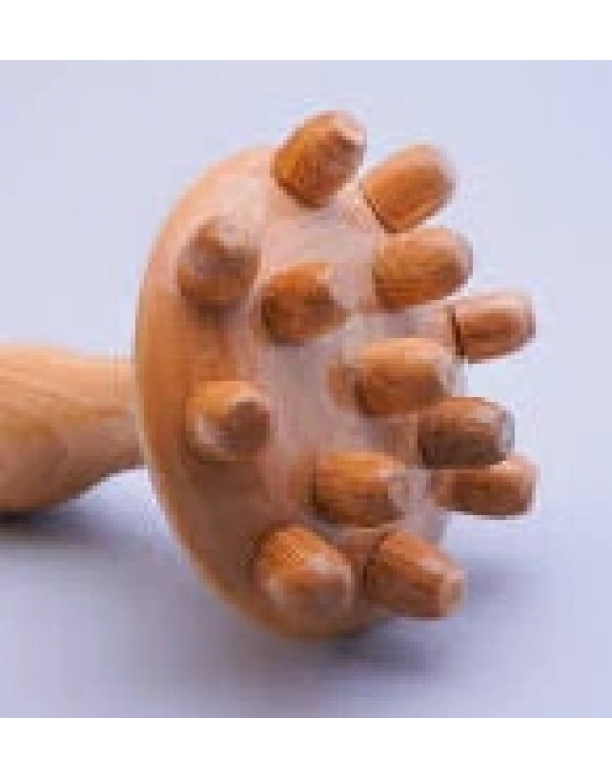 Maderoterapi Mantar Kupa Ahşap Masaj Aleti