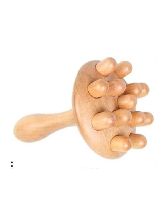 Maderoterapi Mantar Kupa Ahşap Masaj Aleti