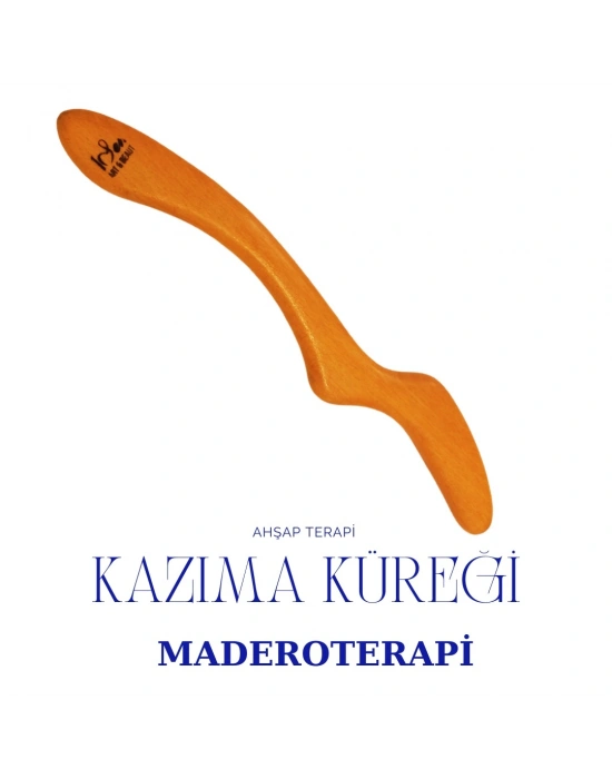 Venüs Maderoterapi 3lu Set Ahşap Masaj Aleti