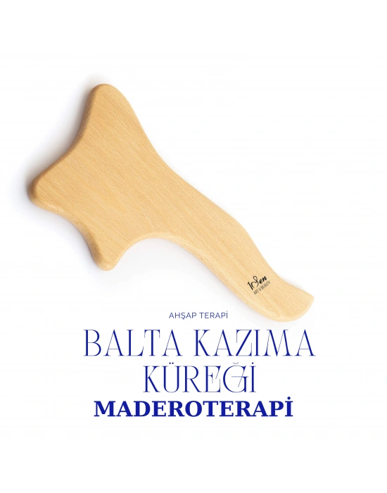 Venüs Maderoterapi 3lu Set Ahşap Masaj Aleti