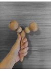 Maderoterapi İç Kol-Baldır- Bacak roller Ahşap Masaj Aleti