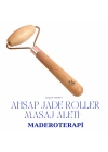 Maderoterapi Ahşap Jade Roller Masaj Aleti- Yüz masaj aleti