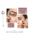 1Sen Art & Beauty Göz Çevresi Soğutucu Masaj Aleti – Şişlik, Morluk ve İnce Çizgi Karşıtı Metal Roller