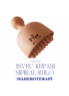 Maderoterapi İsveç Kupası Spiral Rulo Ahşap Masaj Aleti