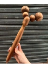 Maderoterapi Uzun İç Kol-Baldır- Bacak roller Ahşap Masaj Aleti