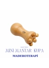 Maderoterapi Mini Mantar Kupa & Mini Kupa |  İkili Set Yüz El Ayak Ahşap Masaj Aleti