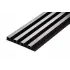 Gümüş Gri Pvc Duvar ve Tavan Lambri-17cm
